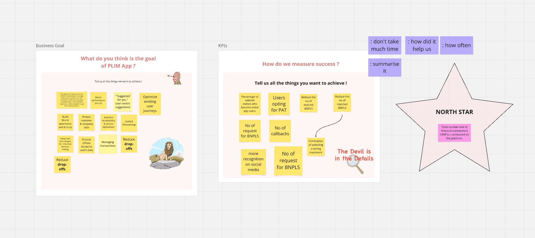 Categories wireframe